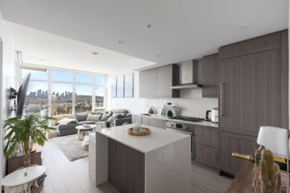 Kitchen Island Photo of 2209 2351 Beta Avenue, Burnaby, BC