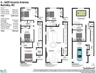 Kitchen Photo of 4 6639 Acacia Avenue, Burnaby, BC
