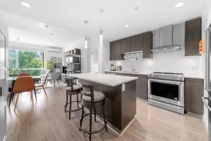 Dining Area Photo of 412 719 W 3rd Street, North Vancouver, BC