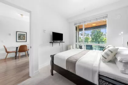 Primary Bedroom Photo of 412 719 W 3rd Street, North Vancouver, BC