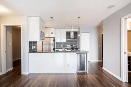 Dining Area Photo of 1203 689 Abbott Street, Vancouver, BC