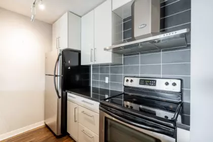 Kitchen Island Photo of 1203 689 Abbott Street, Vancouver, BC