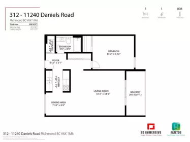Family Room Photo of 312 11240 Daniels Road, Richmond, BC