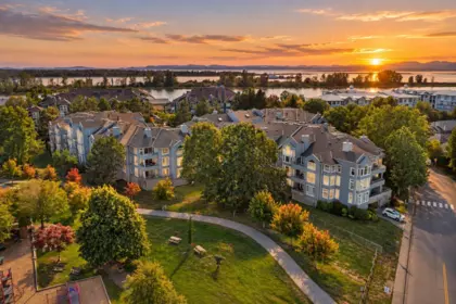 Exterior Rear Photo of 221 12873 Railway Avenue, Richmond, BC