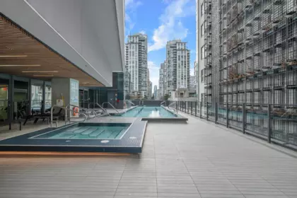 Outdoor Patio Photo of 3110 777 Richards Street, Vancouver, BC