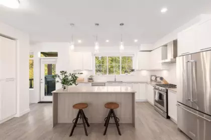 Kitchen Island Photo of 32 23539 Gilker Hill Road, Maple Ridge, BC
