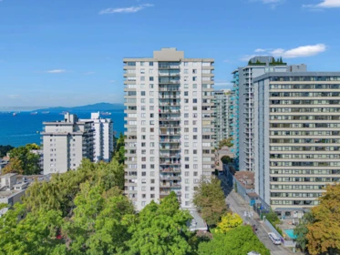 Outdoor Deck Photo of 906 1251 Cardero Street, Vancouver, BC