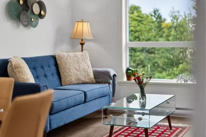 Family Room Photo of 402 22315 122 Avenue, Maple Ridge, BC