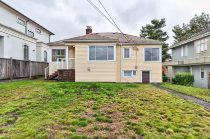 Aerial View of 2345 W 18th Avenue, Vancouver, BC