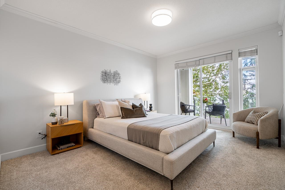 Primary Bedroom Photo of 10 5130 Ashfeild Road, West Vancouver, BC