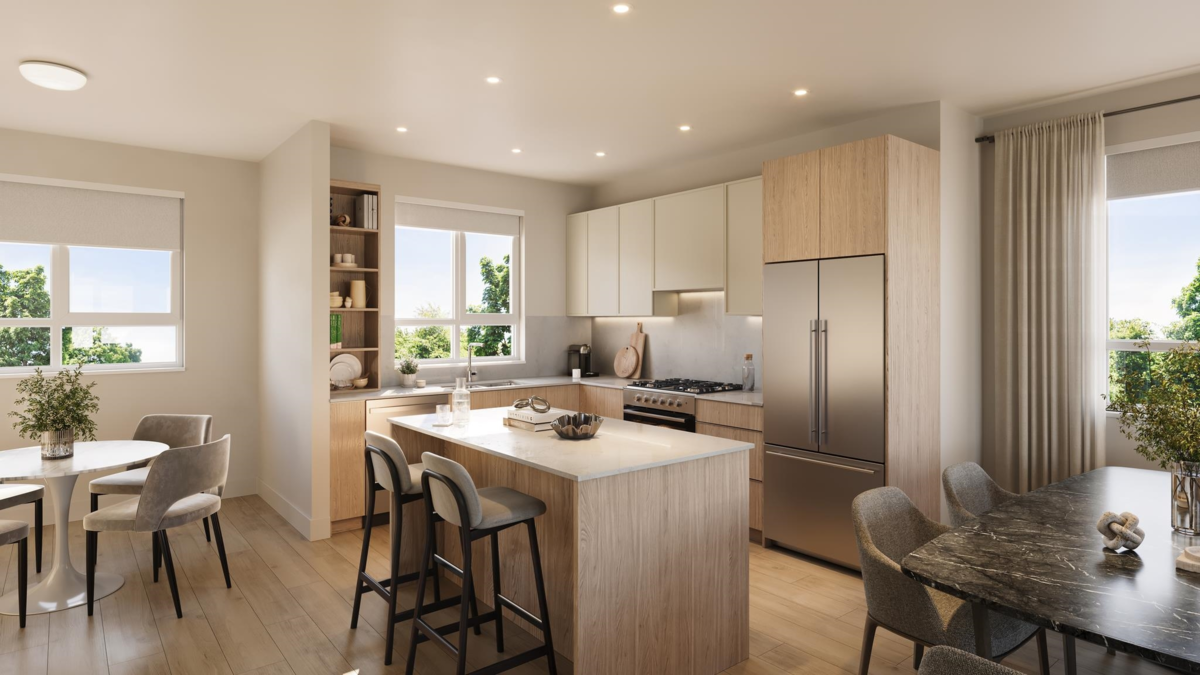 Living Room Photo of 8 9331 Ferndale Road, Richmond, BC