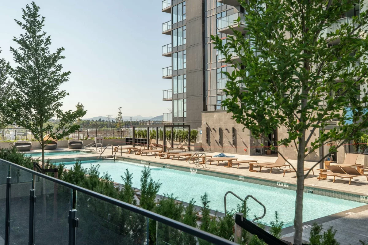 Aerial View of 1305 2186 Gilmore Avenue, Burnaby, BC