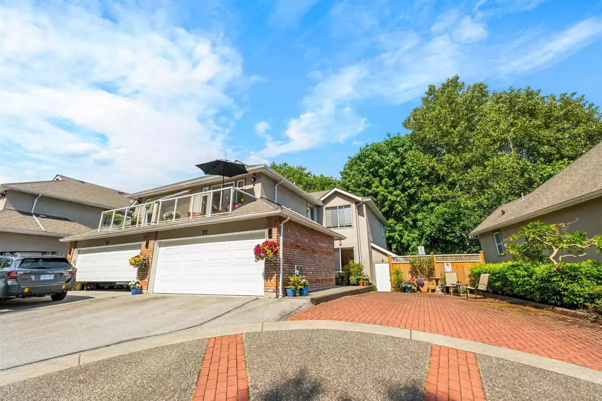 Aerial View of 22 72 Jamieson Court, New Westminster, BC