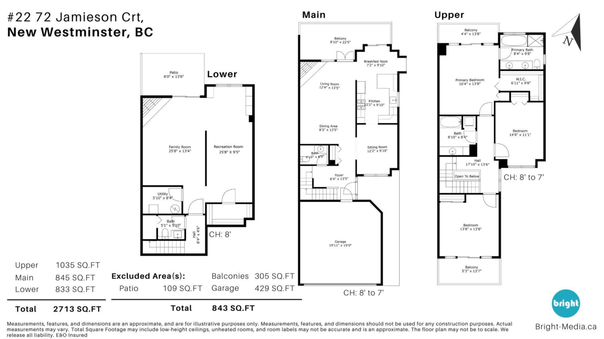 Playground / Recreational Area Near 22 72 Jamieson Court, New Westminster, BC