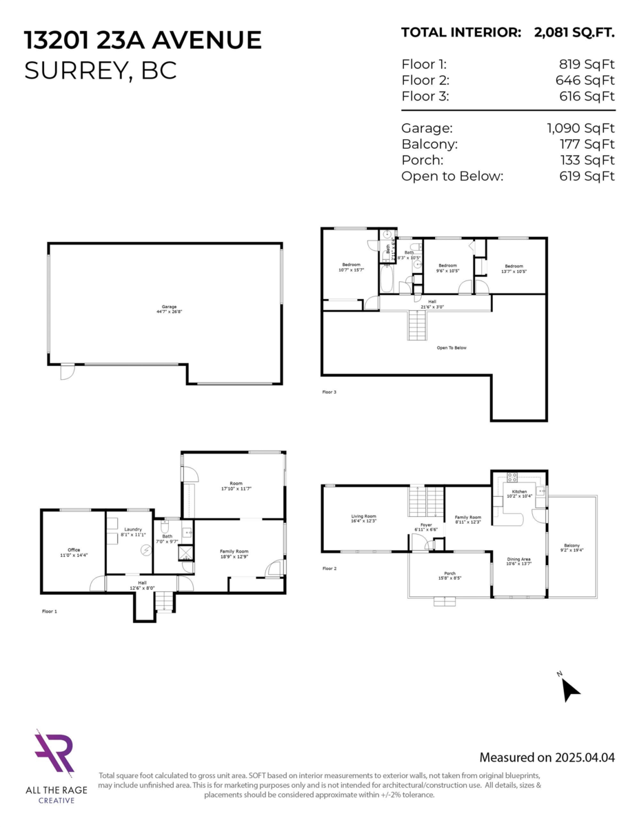 Garage Interior Photo of 13201 23a Avenue, Surrey, BC