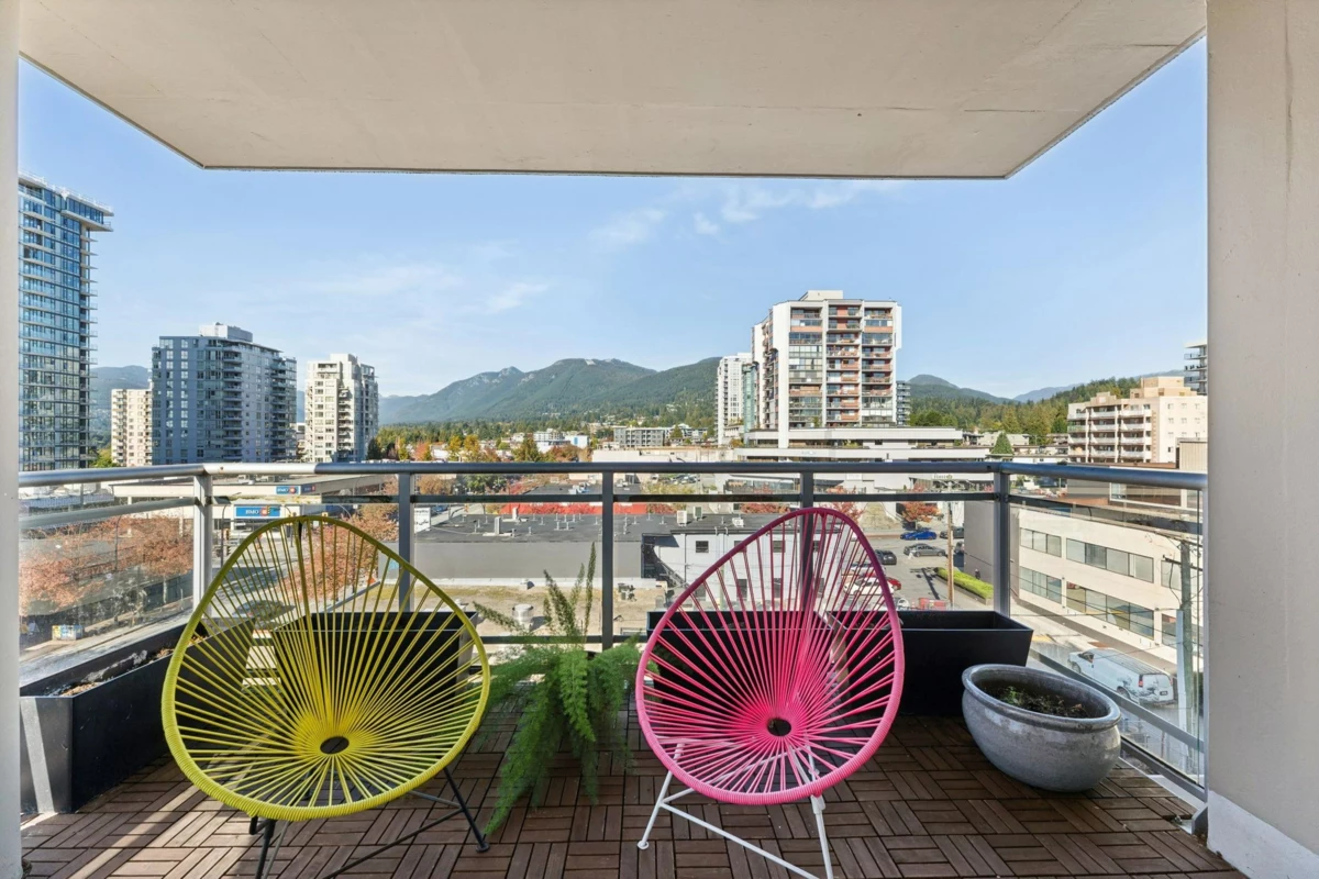 Outdoor Deck Photo of 601 108 E 14th Street, North Vancouver, BC