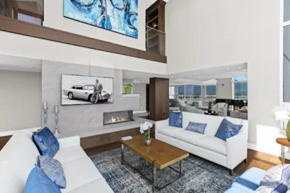 Family Room Photo of 3102 717 Jervis Street, Vancouver, BC