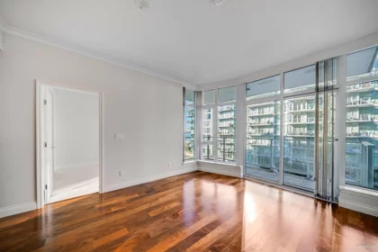 Family Room Photo of 305 185 Victory Ship Way, North Vancouver, BC