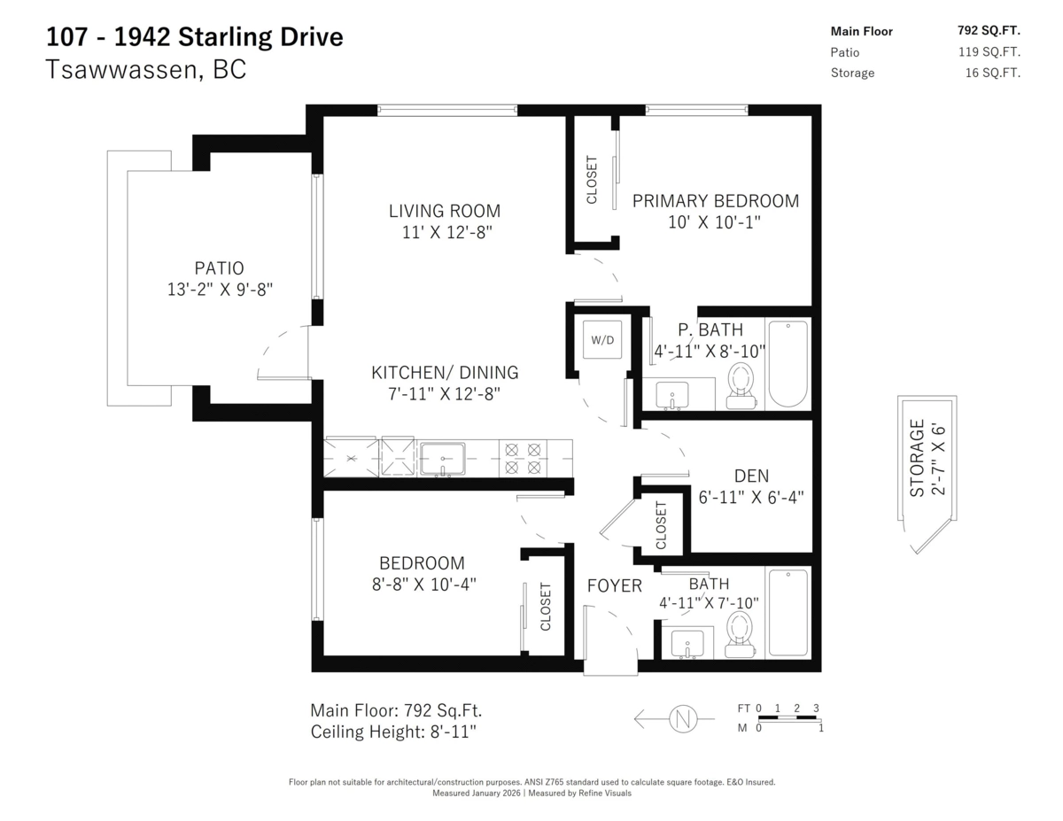 Front Yard Photo of 107 1942 Starling Drive, Tsawwassen, BC