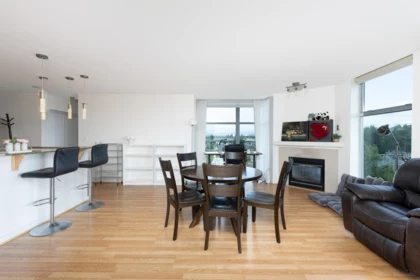 Kitchen Island Photo of 702 8460 Granville Avenue, Richmond, BC