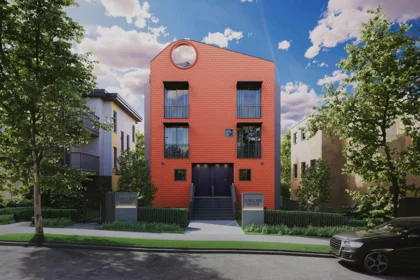 Exterior Rear Photo of 104 1550 E 3rd Avenue, Vancouver, BC