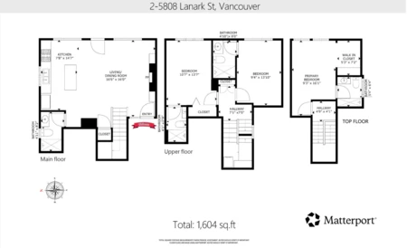 Exterior Rear Photo of 2 5808 Lanark Street, Vancouver, BC