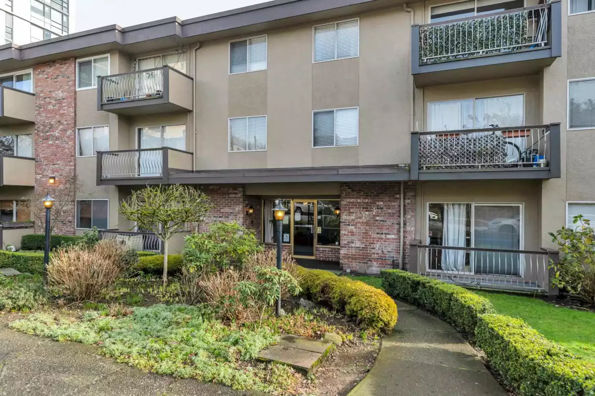 Exterior Rear Photo of 113 610 Third Avenue, New Westminster, BC