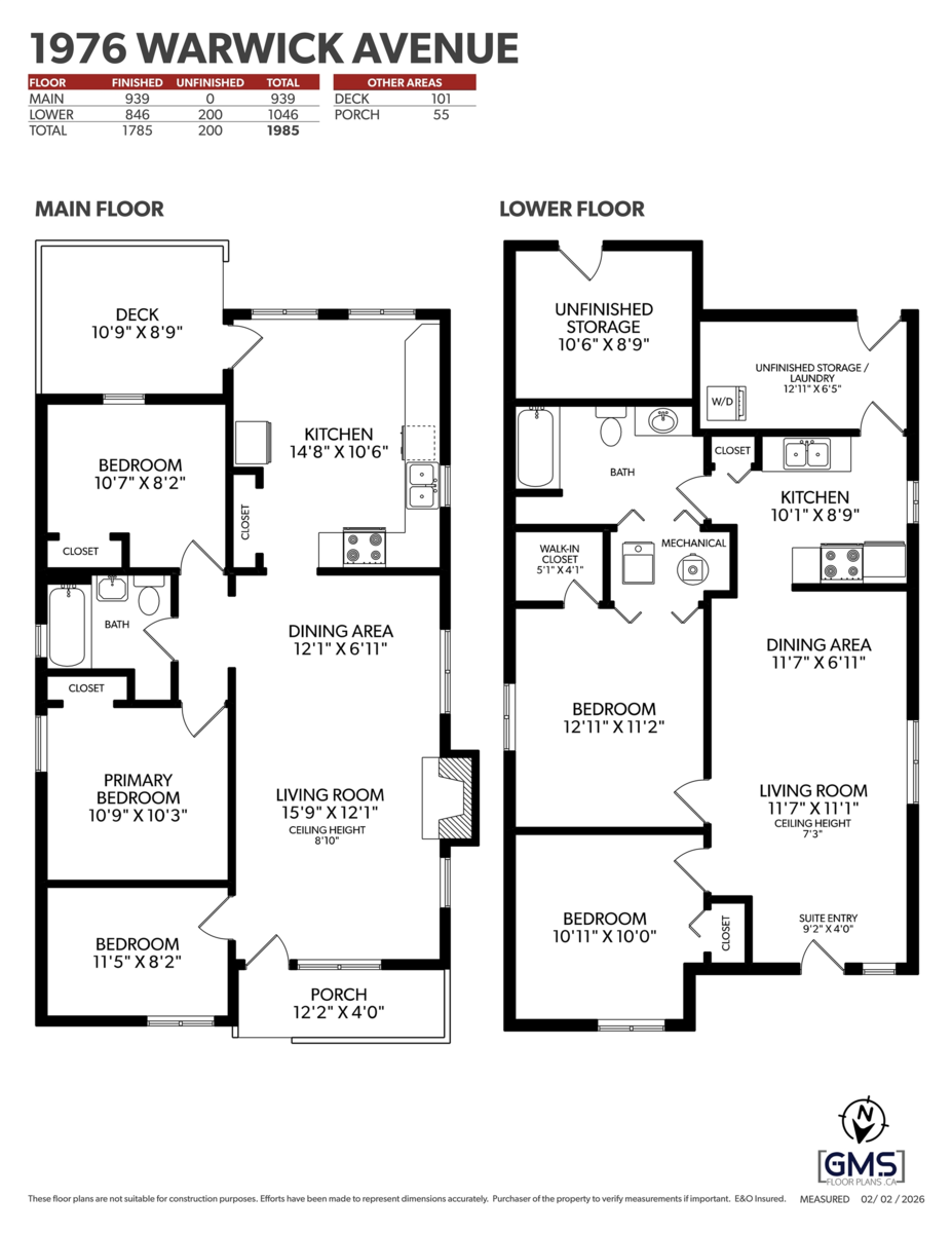 Backyard Photo of 1976 Warwick Avenue, Port Coquitlam, BC