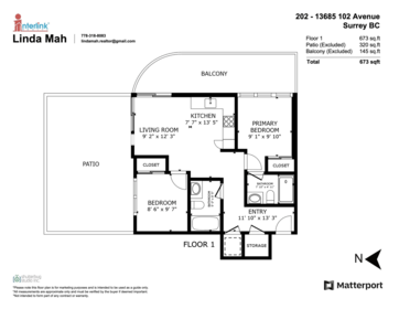 Hallway Photo of 202 13685 102 Avenue, Surrey, BC