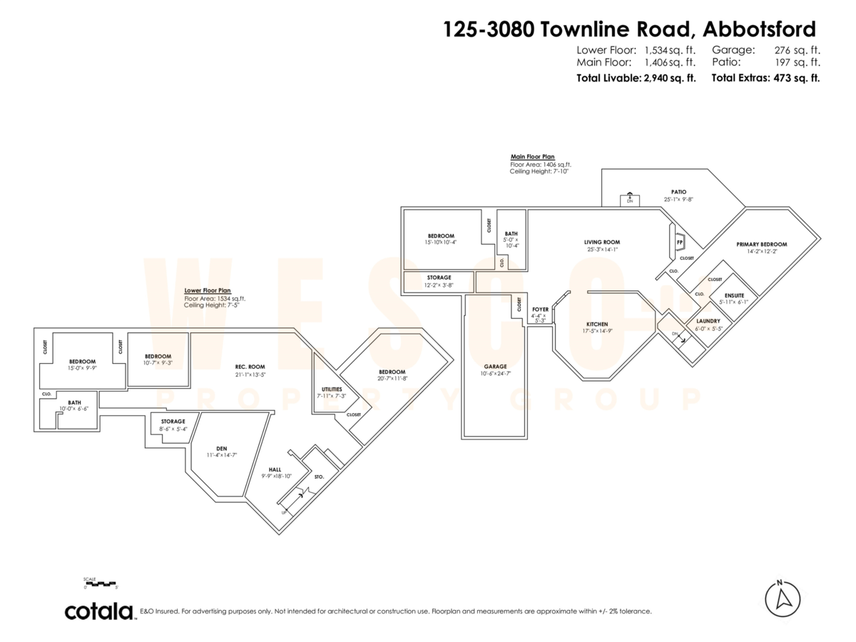 Aerial View of 125 3080 Townline Road, Abbotsford, BC