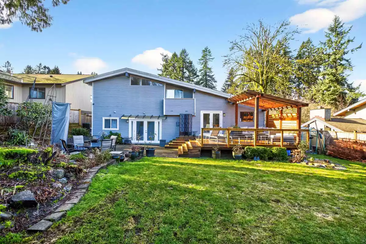 Aerial View of 12478 Carlton Street, Maple Ridge, BC