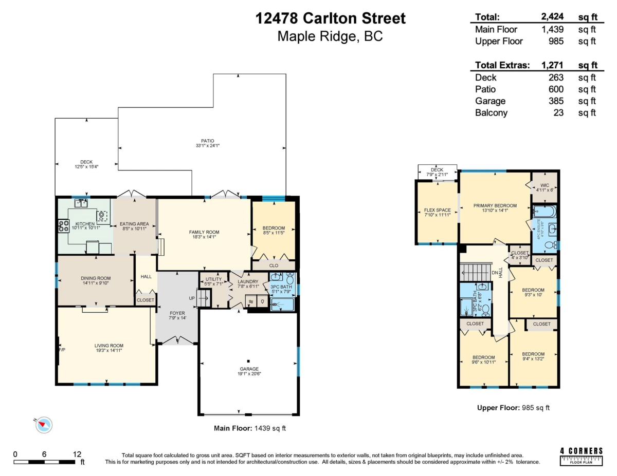 Playground / Recreational Area Near 12478 Carlton Street, Maple Ridge, BC