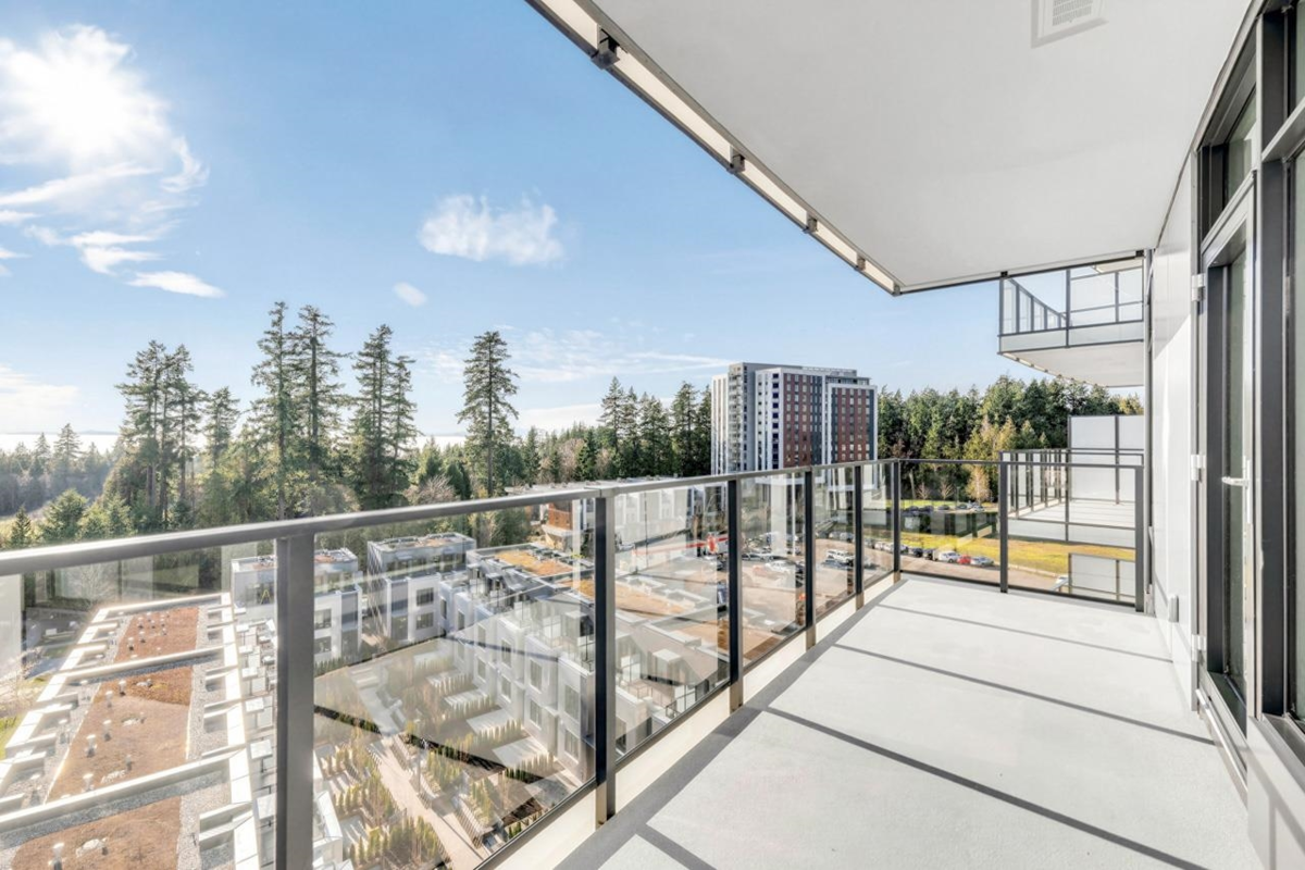 Exterior Rear Photo of 802 6138 Birney Avenue, Vancouver, BC