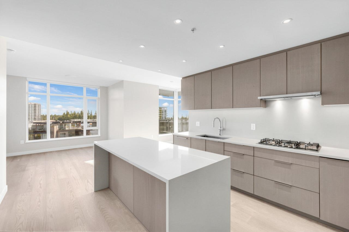 Living Room Photo of 802 6138 Birney Avenue, Vancouver, BC