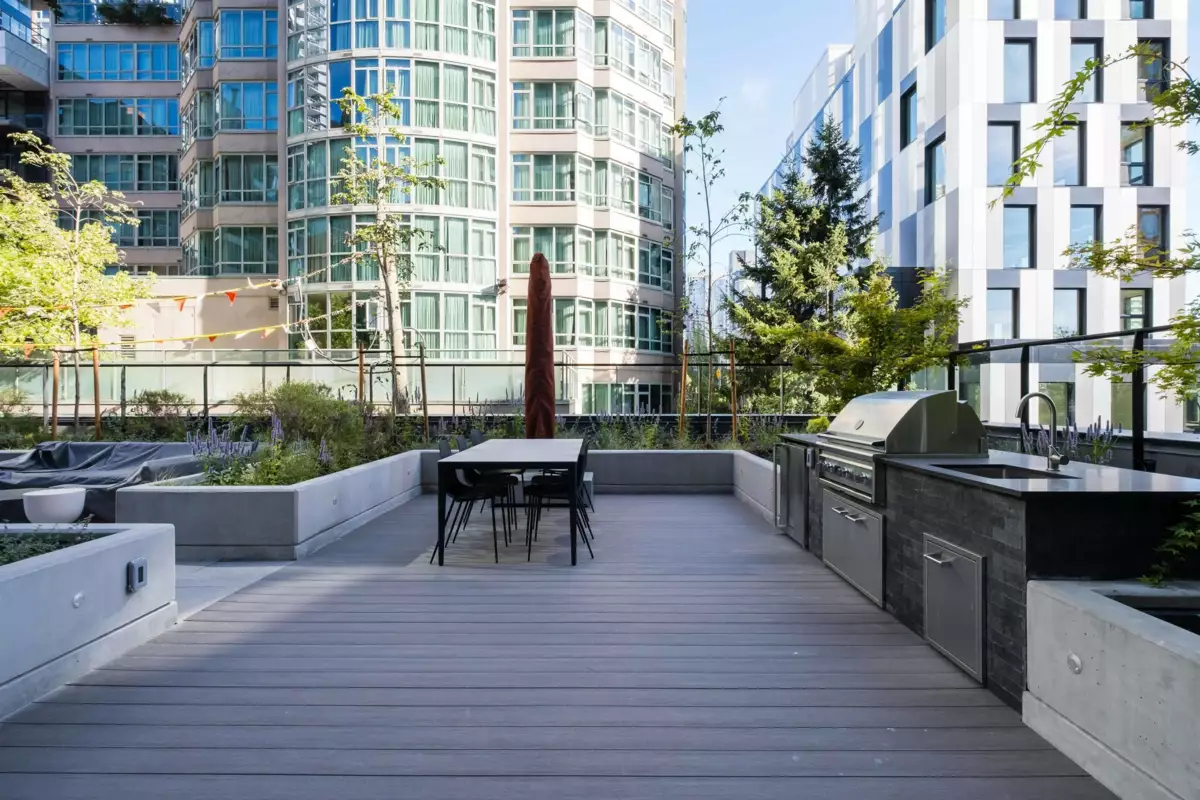 Basement Recreation Room Photo of 1107 889 Pacific Street, Vancouver, BC