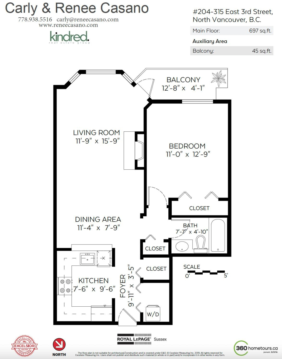 Mudroom Photo of 204 315 E 3rd Street, North Vancouver, BC
