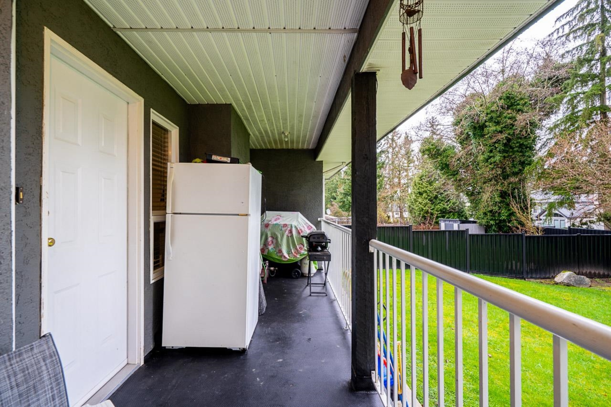 Aerial View of 7658 147a Street, Surrey, BC