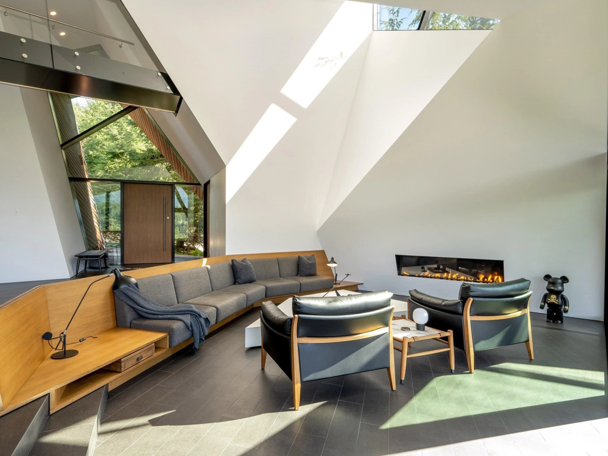 Living Room Photo of 3801 Sunridge Place, Whistler, BC