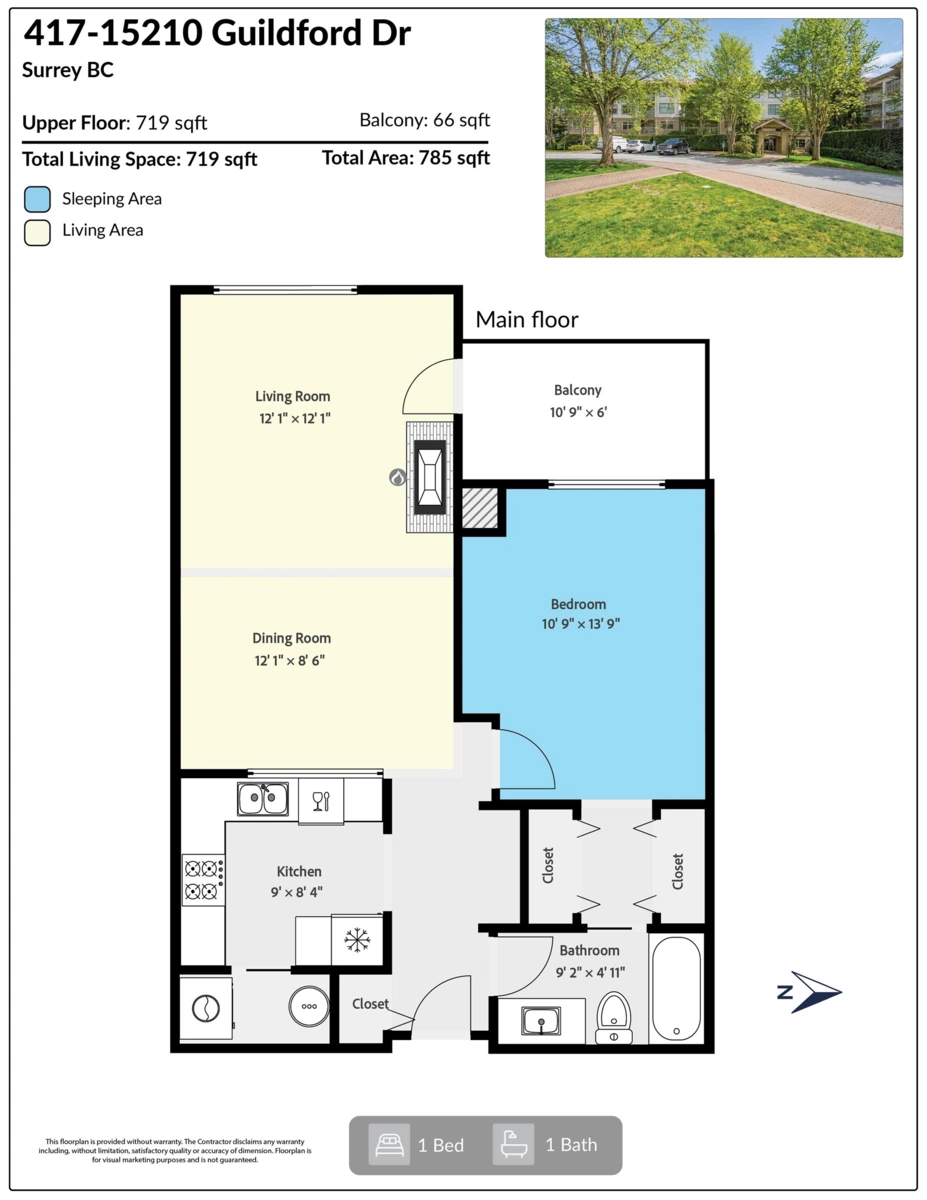 Swimming Pool Photo of 417 15210 Guildford Drive, Surrey, BC