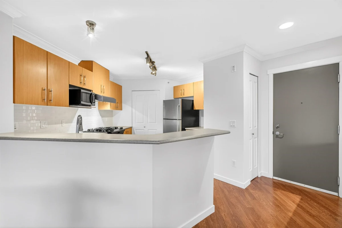 Living Room Photo of 408 300 Klahanie Drive, Port Moody, BC