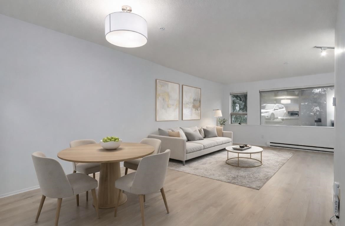 Kitchen Island Photo of 118 1869 Spyglass Place, Vancouver, BC