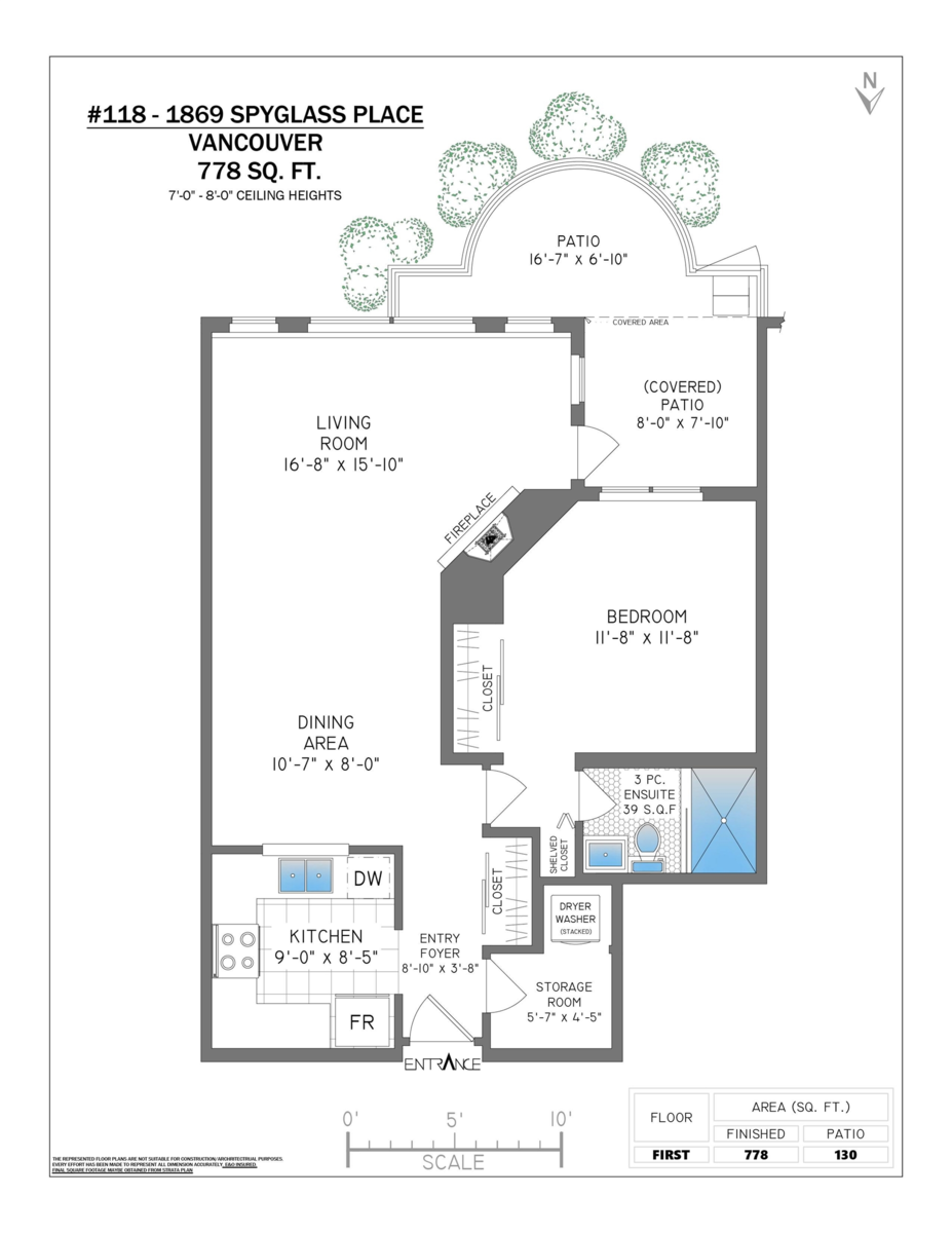 Staircase Photo of 118 1869 Spyglass Place, Vancouver, BC