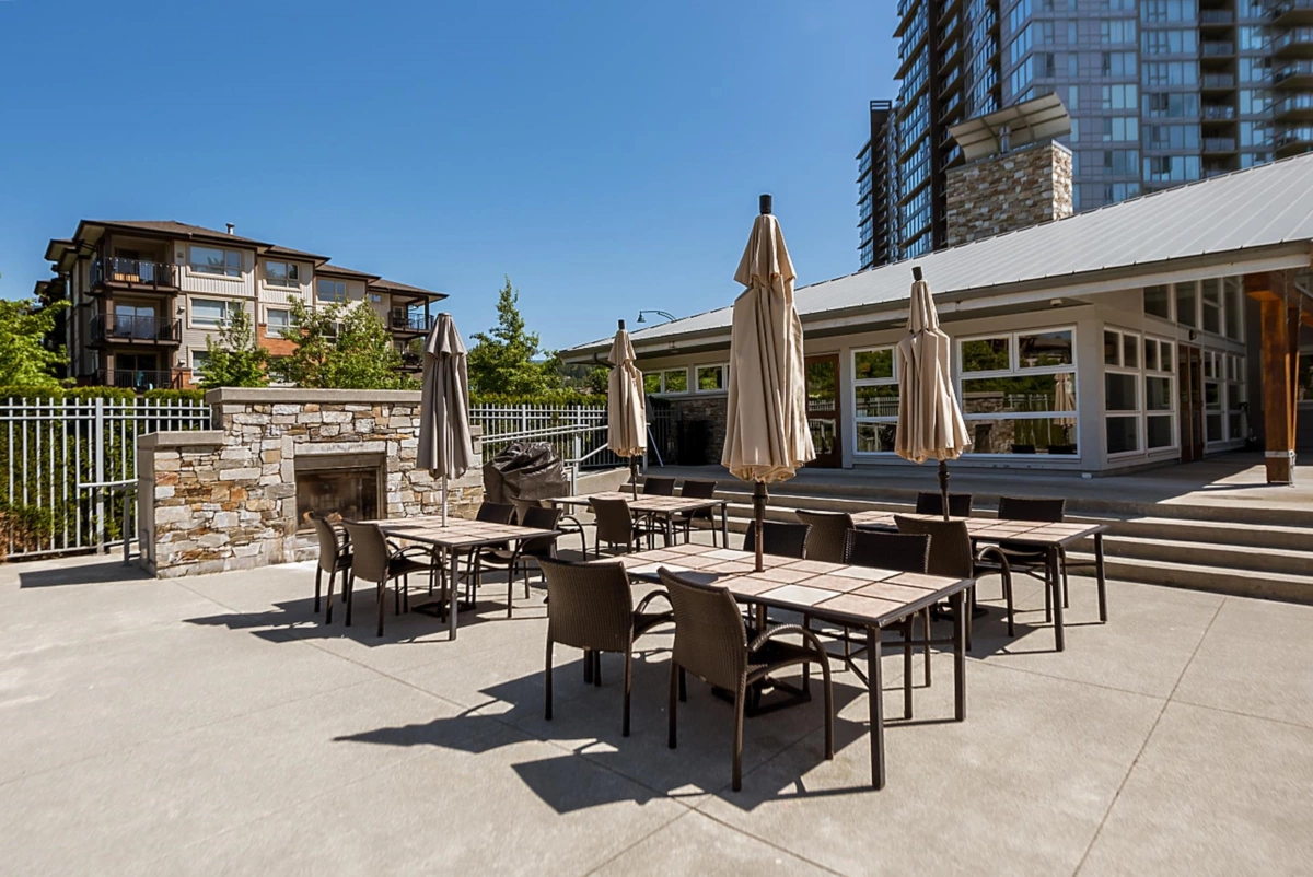 Backyard Photo of 1202 660 Nootka Way, Port Moody, BC