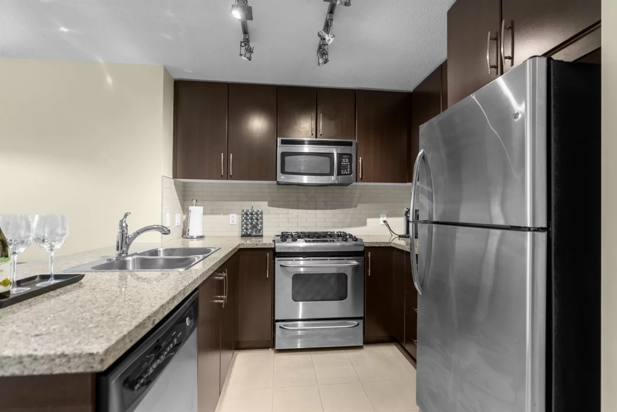 Exterior Rear Photo of 1202 660 Nootka Way, Port Moody, BC