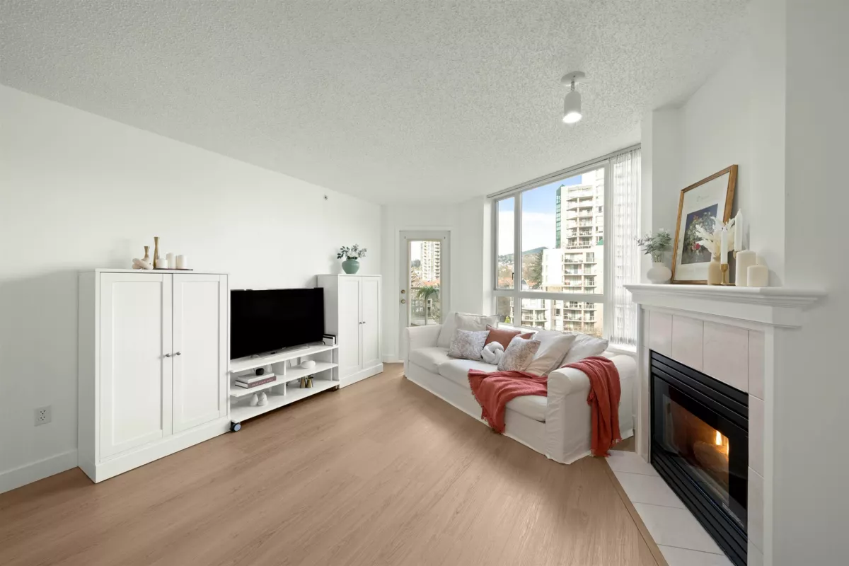 Living Room Photo of 608 1190 Pipeline Road, Coquitlam, BC