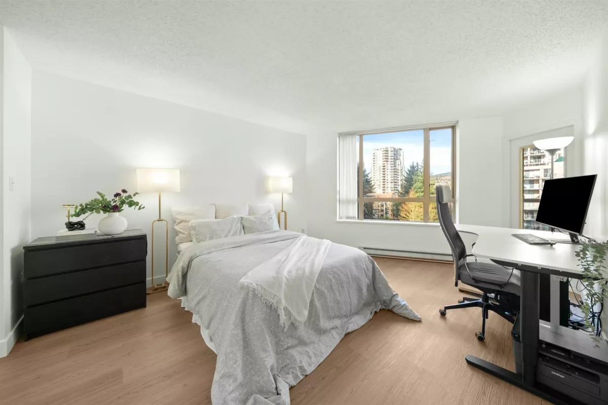 Primary Bedroom Photo of 608 1190 Pipeline Road, Coquitlam, BC
