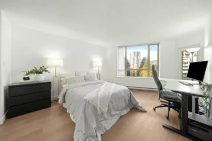 Primary Bedroom Photo of 608 1190 Pipeline Road, Coquitlam, BC