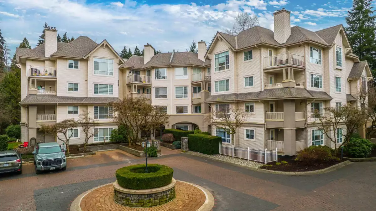 Exterior Front Photo of 327 1252 Town Centre Boulevard, Coquitlam, BC