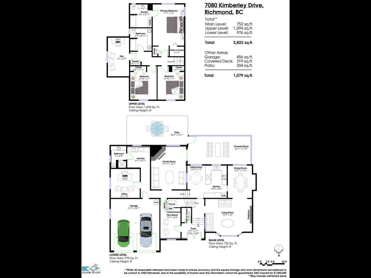 Outdoor Patio Photo of 7080 Kimberley Drive, Richmond, BC
