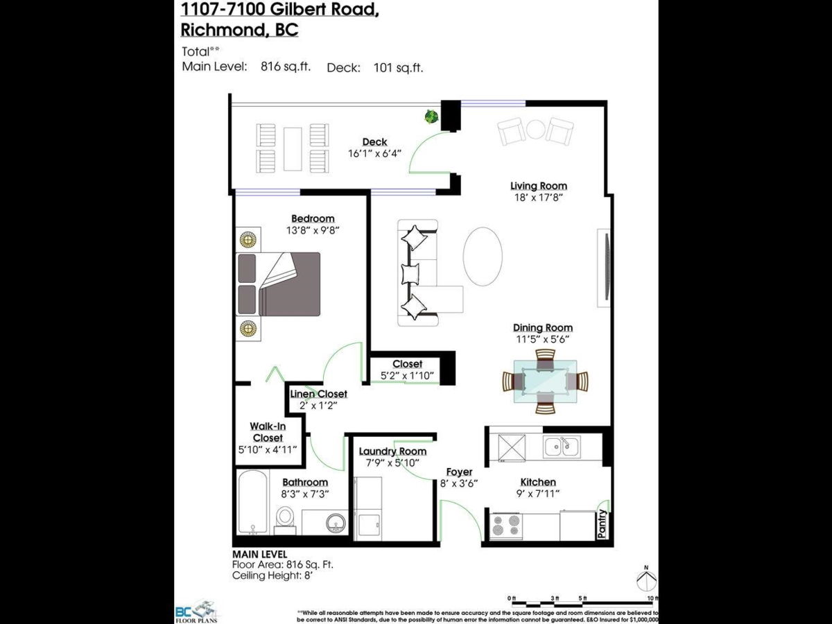 Garage Interior Photo of 1107 7100 Gilbert Road, Richmond, BC